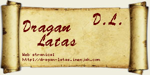 Dragan Latas vizit kartica